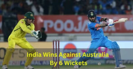 India Wins Against Australia