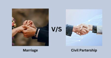 Difference Between Marriage and Civil Partnership