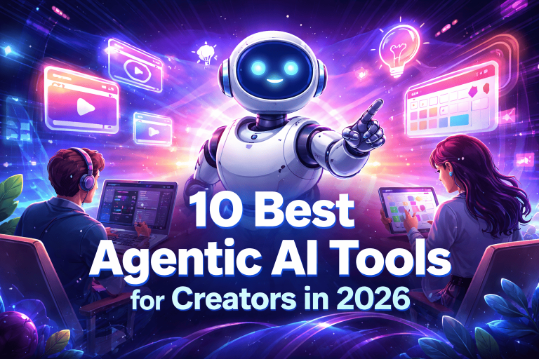 10 Best Agentic AI Tools for Creators in 2026