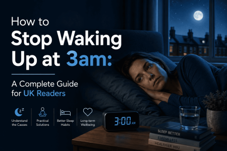 How to Stop Waking Up at 3am: A Complete Guide for UK Readers
