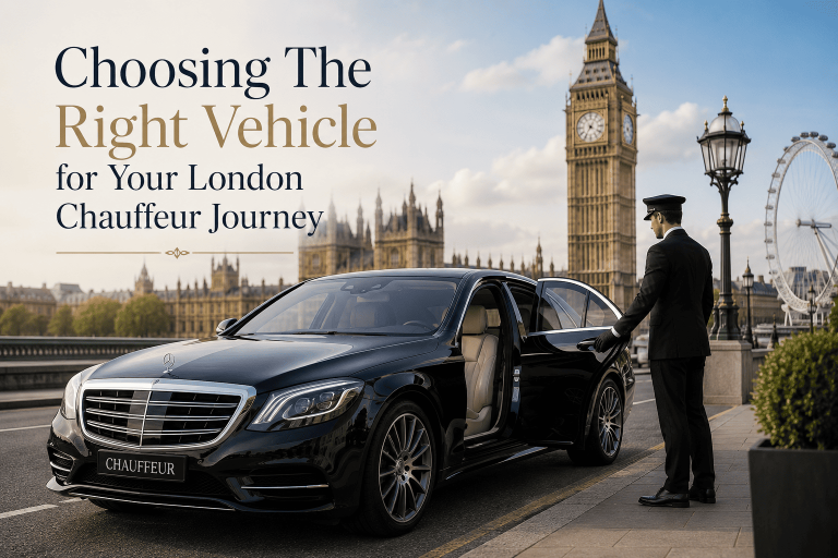 How To Choose The Right Vehicle for Your London Chauffeur Journey