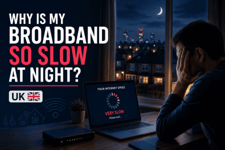 Why Is My Broadband So Slow at Night in the UK?