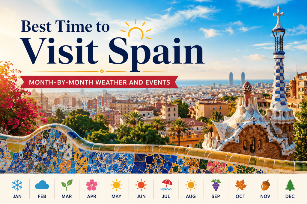 Best Time to Visit Spain — Month-by-Month Weather and Events Best Time to Visit Spain — Month-by-Month Weather and Events