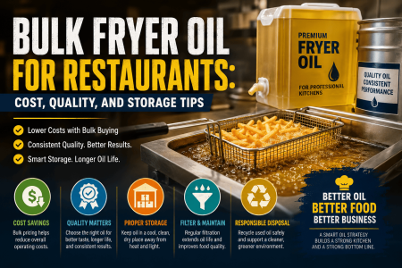 Bulk Fryer Oil for Restaurants: Cost, Quality, and Storage Tips Bulk Fryer Oil for Restaurants: Cost, Quality, and Storage Tips