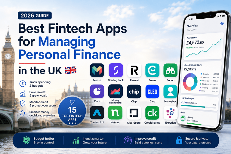 Best Fintech Apps for Managing Personal Finance in the UK (2026 Guide)