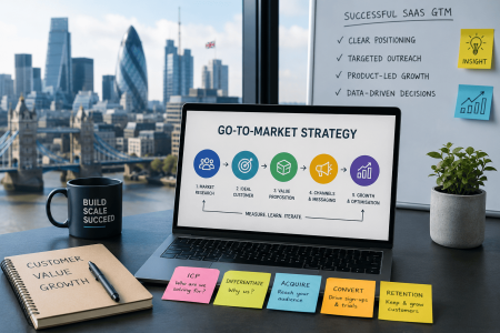 How UK SaaS Startups Should Structure Their Go-To-Market Strategy