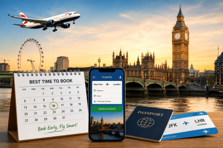 The Best Time to Book Flights to London for Cheap Fares (2026 Guide)