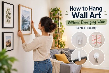 How to Hang Wall Art Without Damaging Your Walls (A Renter’s Guide) How to Hang Wall Art Without Damaging Your Walls